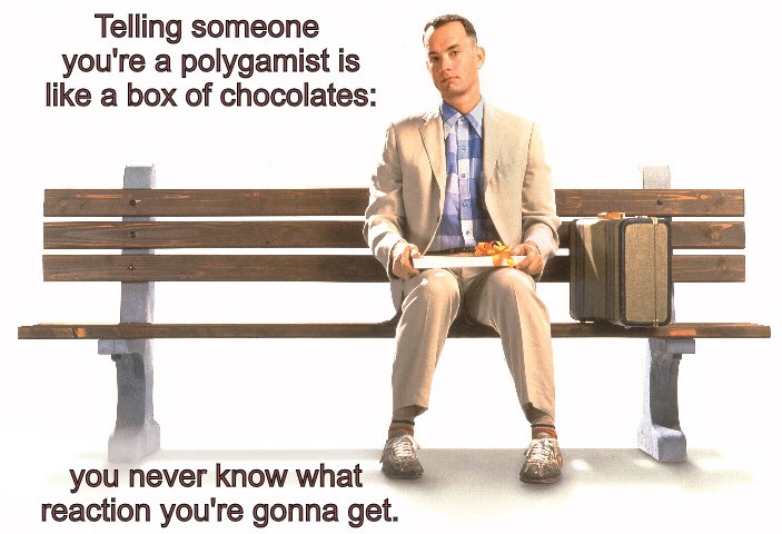 telling someone you're a polygamist final