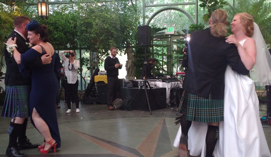 dancing with parents